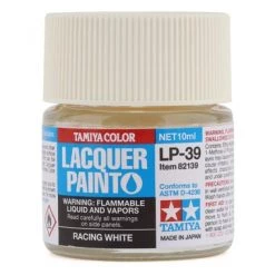 Tamiya LP-39 Racing White Lacquer Paint (10ml)