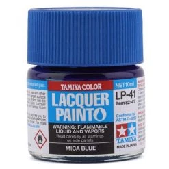 Tamiya LP-41 Mica Blue Lacquer Paint (10ml)