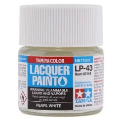 Tamiya LP-43 Pearl White Lacquer Paint (10ml)