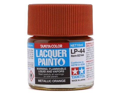 Tamiya LP-44 Metallic Orange Lacquer Paint (10ml) 3 Tamiya LP-44 Metallic Orange Lacquer Paint (10ml)