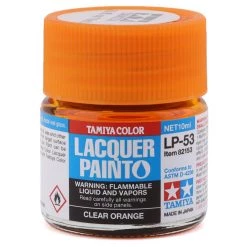 Tamiya LP-53 Clear Orange Lacquer Paint (10ml)