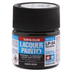 Tamiya LP-54 Dark Iron Lacquer Paint (10ml)