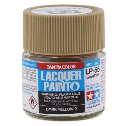 Tamiya LP-55 Dark Yellow 2 Lacquer Paint (10ml)