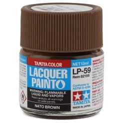 Tamiya LP-59 NATO Brown Lacquer Paint (10ml)
