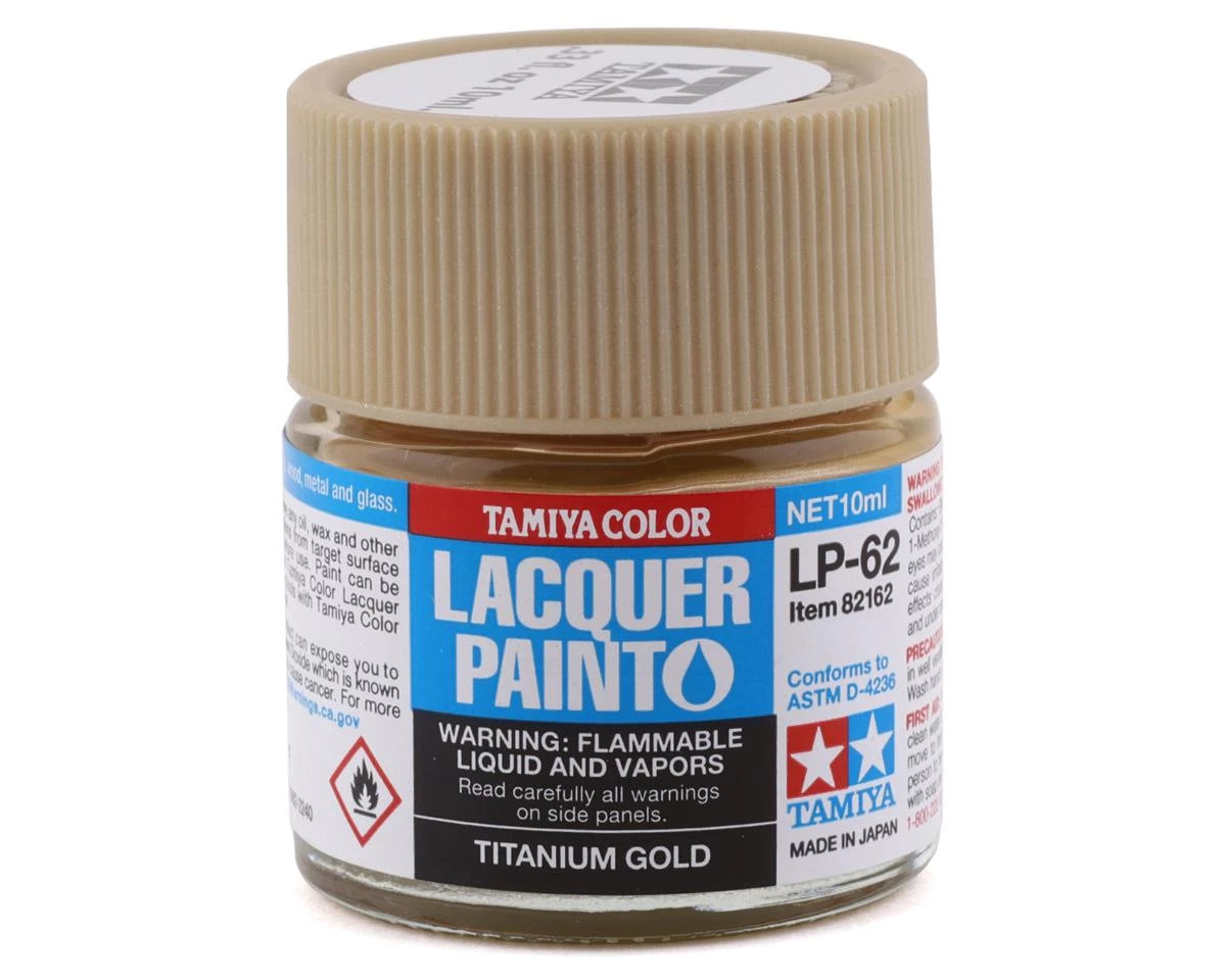 Tamiya LP-62 Titanium Gold Lacquer Paint (10ml) 3 Tamiya LP-62 Titanium Gold Lacquer Paint (10ml)