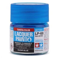 Tamiya LP-68 Clear Blue Lacquer Paint (10ml)