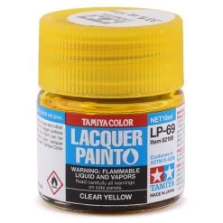 Tamiya LP-69 Clear Yellow Lacquer Paint (10ml)