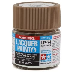 Tamiya LP-74 Flat Earth Lacquer Paint (10ml)