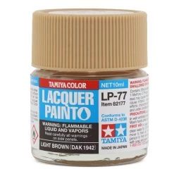 Tamiya LP-77 Light Brown DAK 1942 Lacquer Paint (10ml)