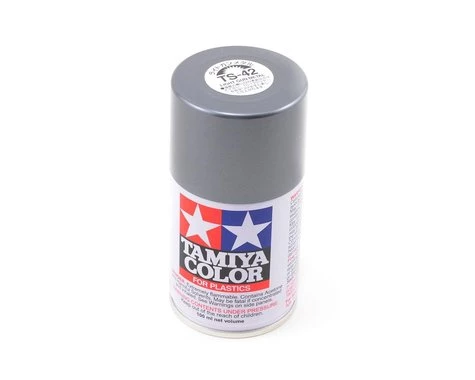 Tamiya TS-42 Light Gun Metal Lacquer Spray Paint (100ml) 3 Tamiya TS-42 Light Gun Metal Lacquer Spray Paint (100ml)