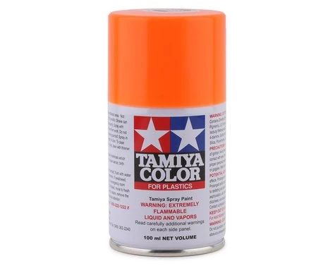 Tamiya TS-96 Fluorescent Orange Lacquer Spray Paint (100ml) 3 Tamiya TS-96 Fluorescent Orange Lacquer Spray Paint (100ml)