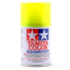 Tamiya PS-27 Fluorescent Yellow Lexan Spray Paint (100ml)