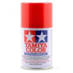 Tamiya PS-34 Bright Red Lexan Spray Paint (100ml)