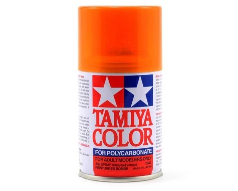 Tamiya PS-43 Translucent Orange Lexan Spray Paint (100ml) 3 Tamiya PS-43 Translucent Orange Lexan Spray Paint (100ml)