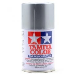 Tamiya PS-48 Semi Gloss Silver Anodized Aluminum Lexan Spray Paint (100ml)