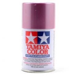Tamiya PS-50 Sparkling Pink Anodized Aluminum Lexan Spray Paint (100ml)
