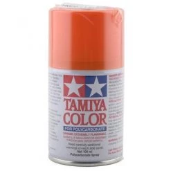 Tamiya PS-62 Pure Orange Lexan Spray Paint (100ml)