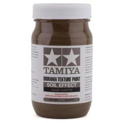 Tamiya Dark Earth Soil Effect Diorama Texture Paint (100ml)