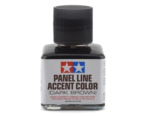 Tamiya Panel Line Accent Color (Dark Brown) (40ml) 3 Tamiya Panel Line Accent Color (Dark Brown) (40ml)