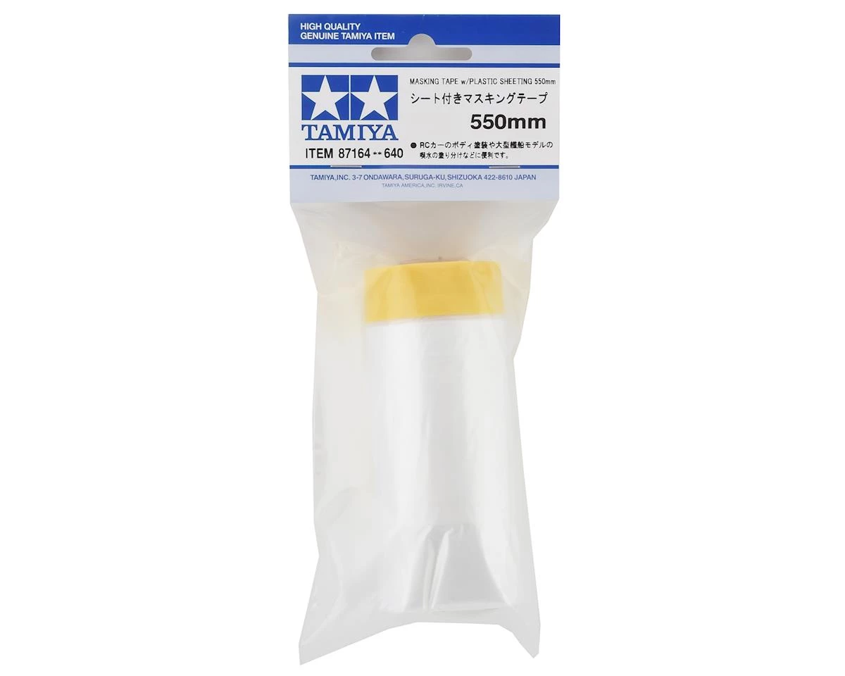 Tamiya Masking Tape/Plastic Sheeting (550mm) 4 Tamiya Masking Tape/Plastic Sheeting (550mm) - Image 2