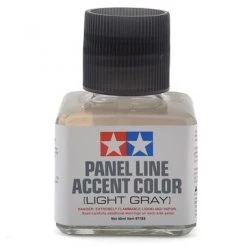 Tamiya Panel Line Accent Color (Light Grey) (40ml)