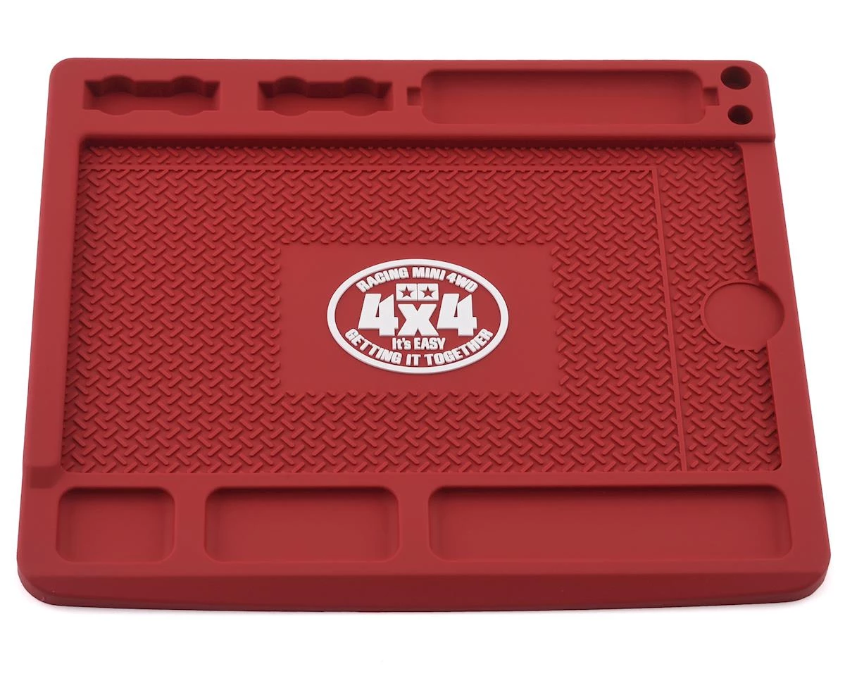 Tamiya JR HG 180x210mm Maintenance Base (Red) 3 Tamiya JR HG 180x210mm Maintenance Base (Red)