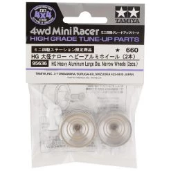 Tamiya Mini 4WD JR HG Heavy Aluminum Wheels (Large Diameter) -Tamiya Sales Shop tam95636 3